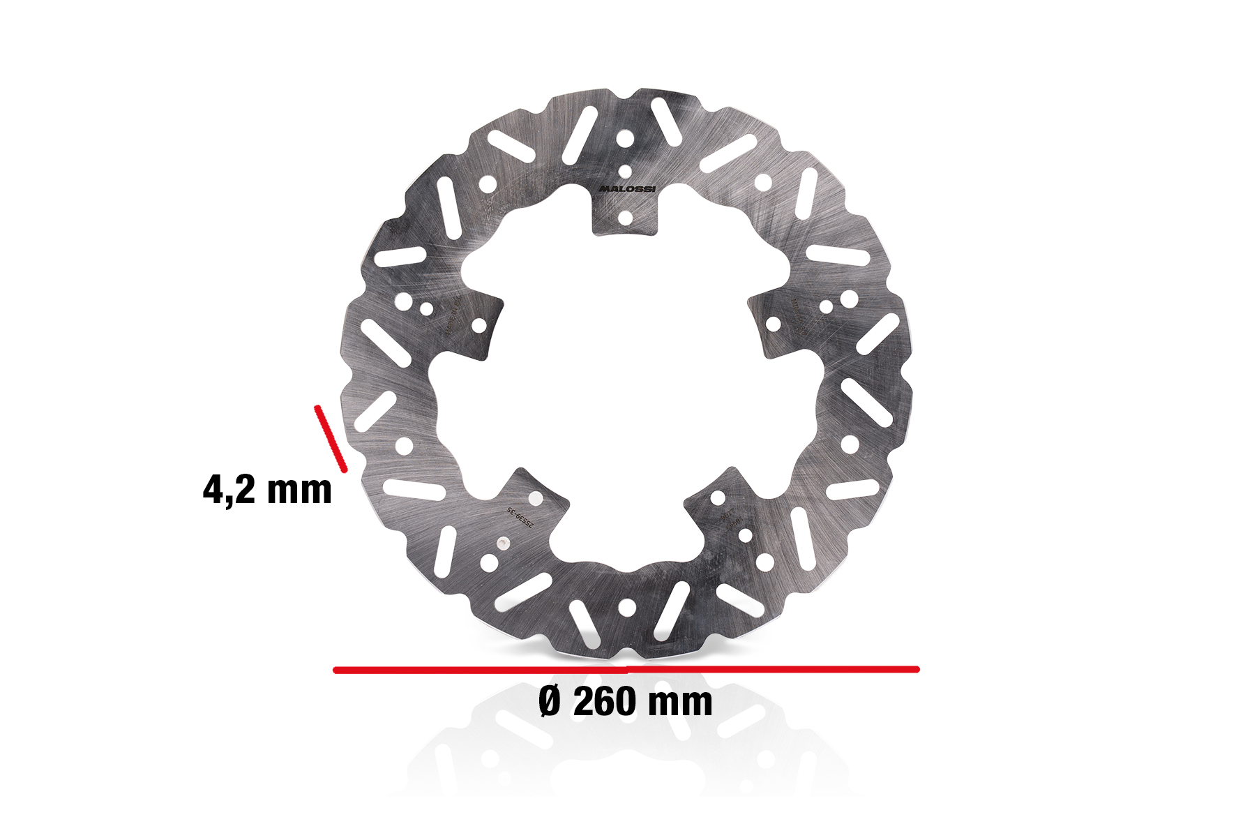 DISCO FRENO MALOSSI WOOP DISC APRILIA SR MAX 125