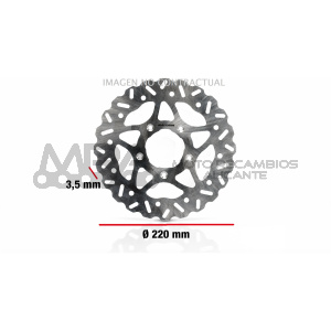 DISCO FRENO MALOSSI WOOP DISC GILERA RUNNER 125
