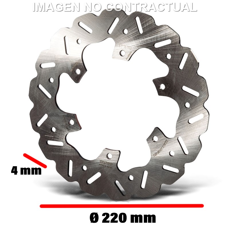 DISCO FRENO WHOOP DISC MALOSSI VESPA GTS 300