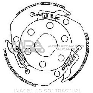 EMBRAGUE APRILIA AMICO, SCARABEO 50