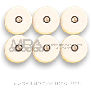 KIT 6 RODILLOS NILON 2,13 Grs.VARIADOR MALOSSI