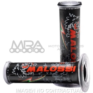 PUÑOS MALOSSI «TRIBAL» COLOR NEGRO