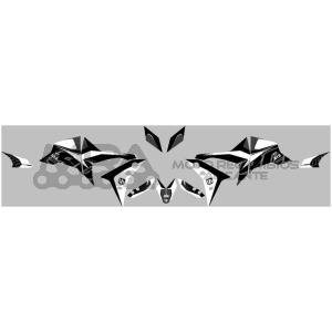 KIT DECO UP MAXIMIZE YAMAHA TRACER900 2015-2017 NE