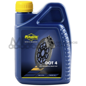 BOTELLA PUTOLINE BRAKEFLUID DOT 4 1L