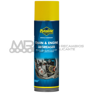 AEROSOL PUTOLINE CHAIN & ENGINE DEGREASER 500ML
