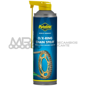 AEROSOL PUTOLINE O/X-RING CHAINSPRAY 500ML