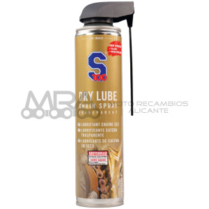 LUBRICANTE CADENA S100 DRY LUBE (400 ML) CON DOBLE