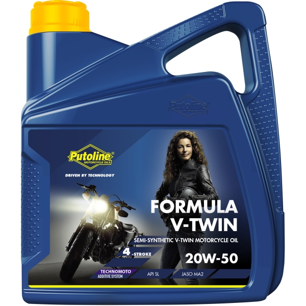 GARRAFA PUTOLINE FORMULA V-TWIN 20W-50 4L