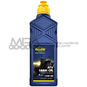 BOTELLA PUTOLINE ATV FARM OIL 15W-40 1L