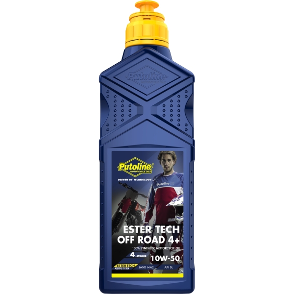 BOTELLA PUTOLINE ESTER TECH OFF ROAD 4+ 10W-50 1L