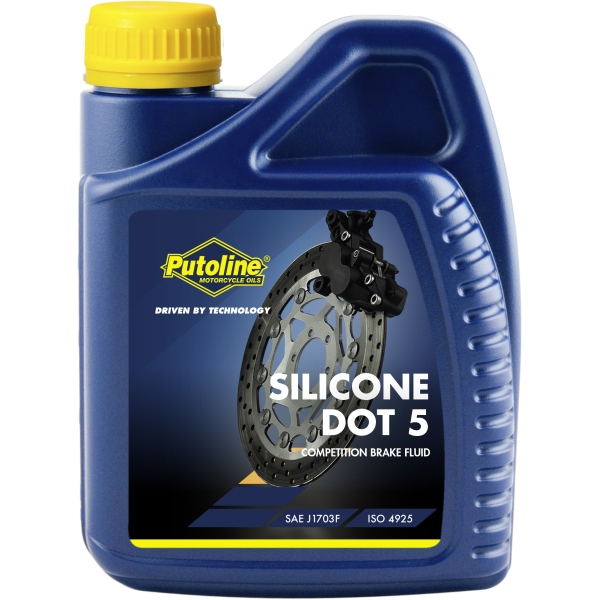 BOTELLA PUTOLINE DOT 5 SILICONE BRAKE FLUID 500ML