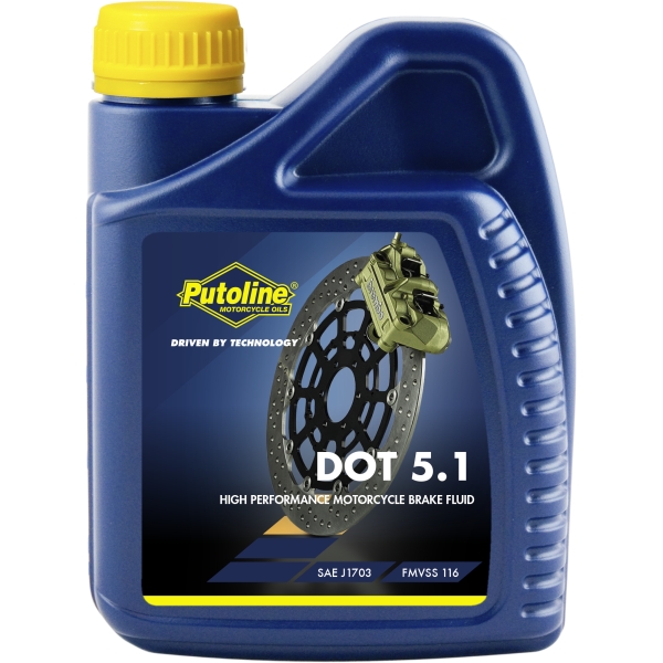 BOTELLA PUTOLINE BRAKEFLUID DOT 5.1 500ML
