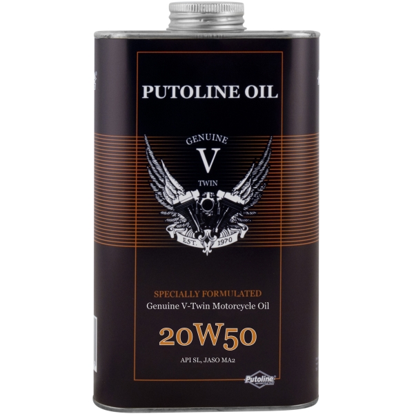 LATA PUTOLINE GENUINE V-TWIN 20W-50 1L