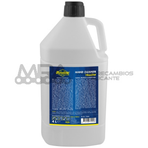 ENVASE PUTOLINE HAND CLEANER YELLOW 4L