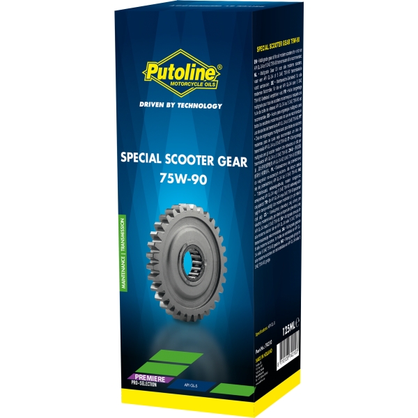 TUBO PUTOLINE SPECIAL SCOOTER GEAR 75W-90 125ML
