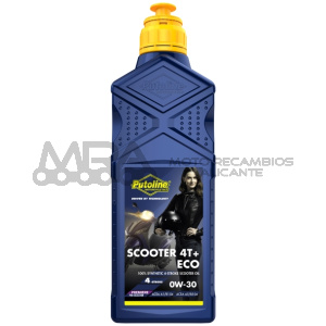 BOTELLA PUTOLINE SCOOTER 4T+ ECO 0W-30 1L