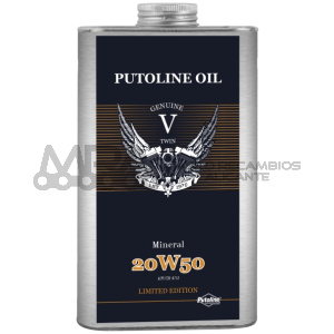LATA PUTOLINE V -TWIN MINERAL 20W-50 1L