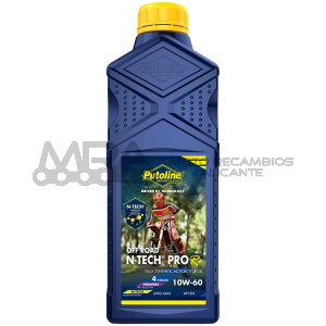 BOTELLA PUTOLINE N-TECH® PRO R+ OFF ROAD 10W-60 1L