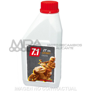 ACEITE MALOSSI 7.3 1 LITRO