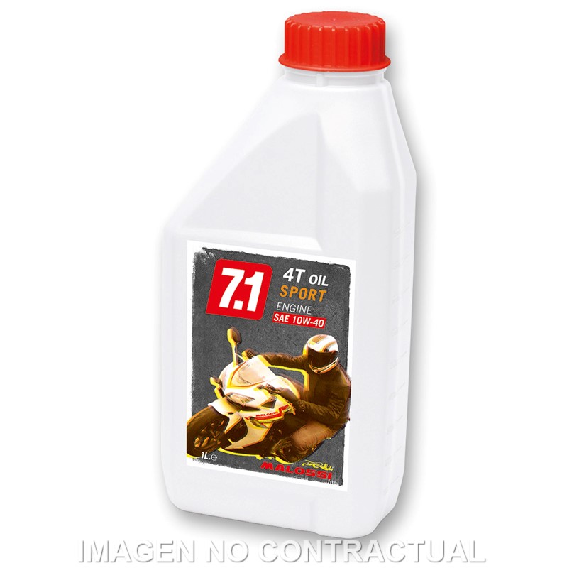ACEITE MALOSSI 4T F-4 (SAE 10W-40) 1 LITRO