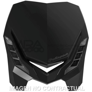 PORTAFARO POLISPORT E-BLAZE – LED NEGRO