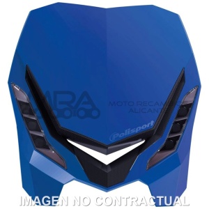 PORTAFARO POLISPORT E-BLAZE – LED AZUL