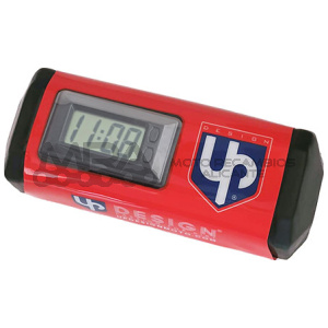 PROTECTOR MANILLAR UP DESIGN CON RELOJ ROJO