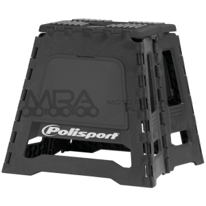 CABALLETE PLEGABLE POLISPORT NEGRO