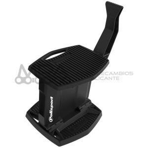 CABALLETE ELEVADOR PLEGABLE POLISPORT NEGRO