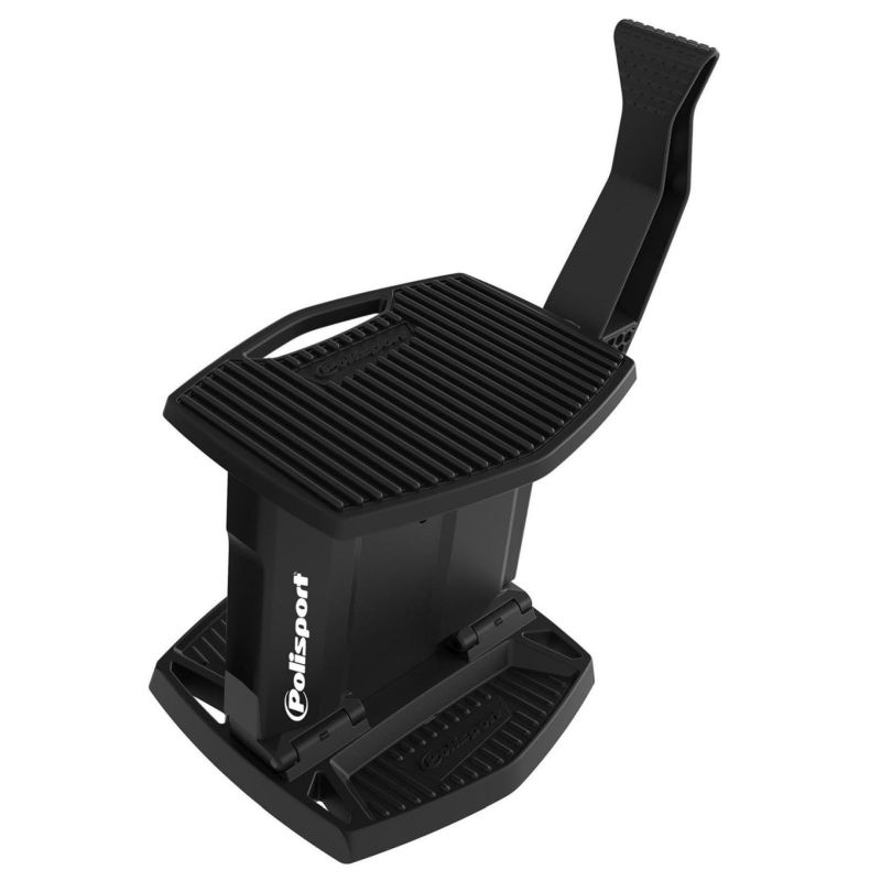 CABALLETE ELEVADOR PLEGABLE POLISPORT NEGRO