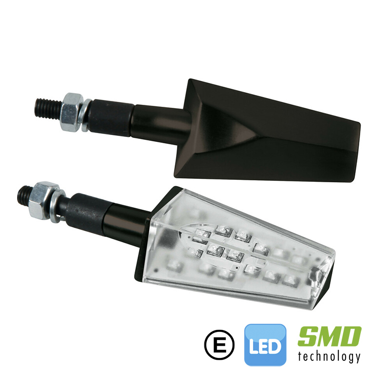 DUKE INTERMITENTES CON LED 12V LED NEGRO