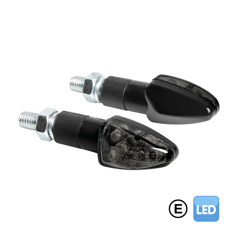 ATOM INTERMITENTES 12V LED NEGRO
