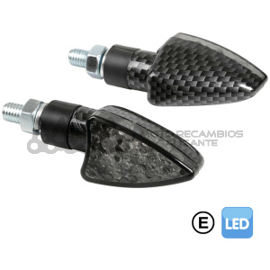 ARROW2 INTERMITENTES CON LED 12V LED CARBÓN