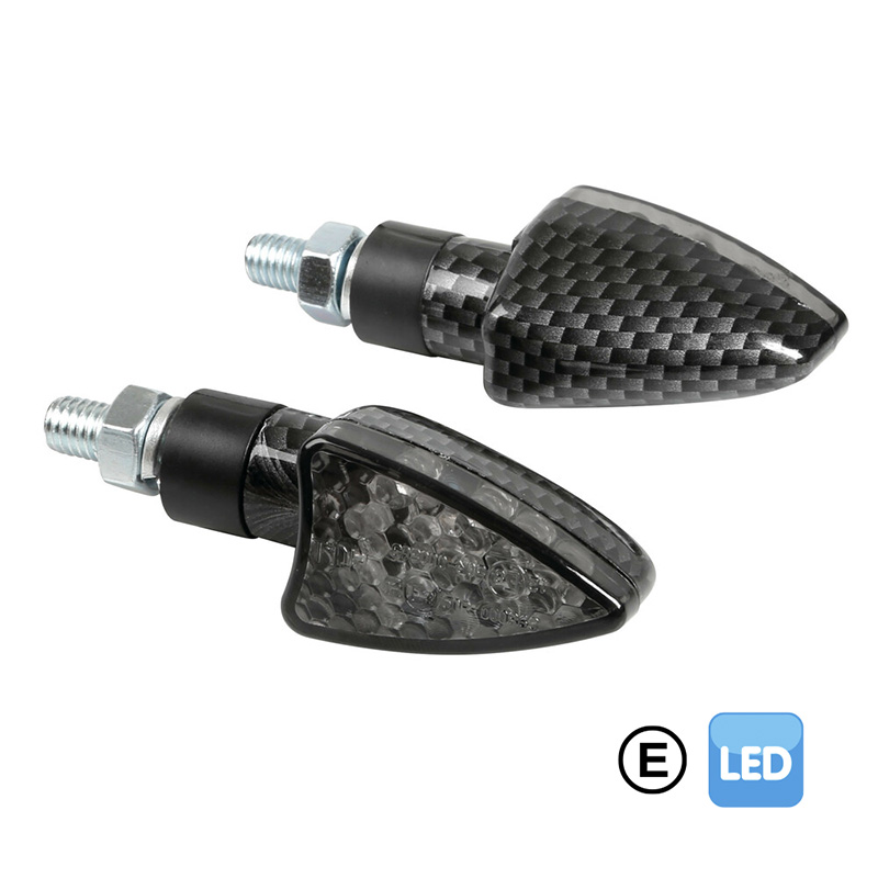 ARROW2 INTERMITENTES CON LED 12V LED CARBÓN