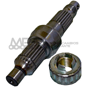 EJE RUEDA PIAGGIO TYPHOON, ZIP, SFERA 289132