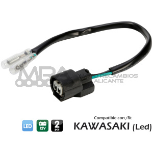 CONECTORES PARA INTERMITENTES 2 UDS COMPATIBLE KAW