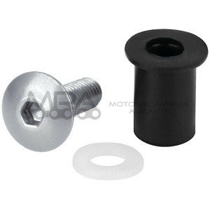 SCREEN FIT-KITS, KIT TUERCAS GOMA C/TORNILLOS+ARA