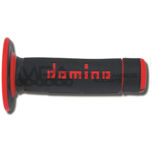 PUÑOS DOMINO OFF ROAD NEGRO/ROJO