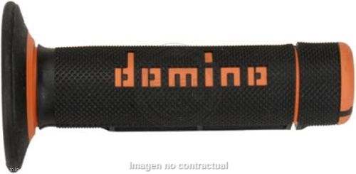 PUÑOS DOMINO OFF ROAD NEGRO/NARANJA