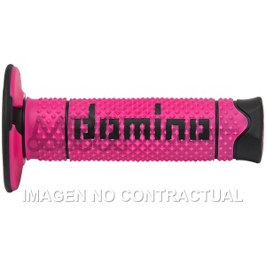 PUÑOS DOMINO DSH OFF ROAD FUCSIA – NEGRO CERRADOS