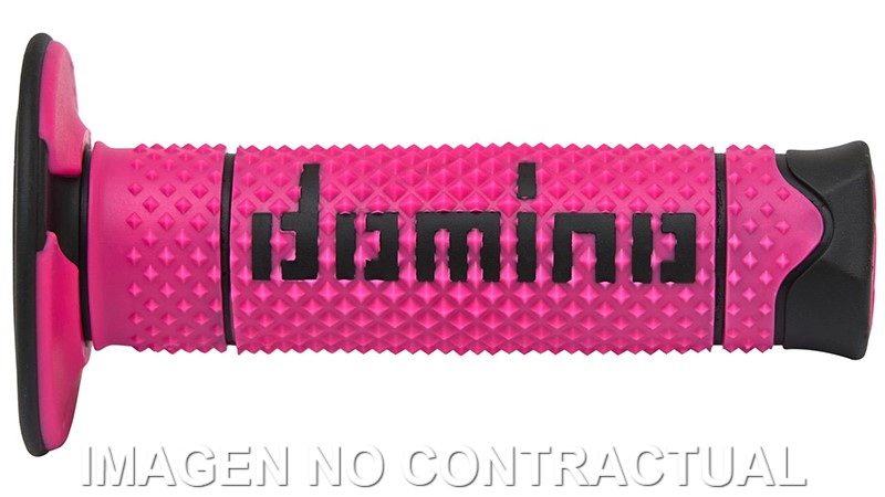 PUÑOS DOMINO DSH OFF ROAD FUCSIA – NEGRO CERRADOS