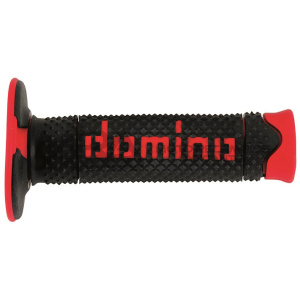 PUÑOS DOMINO DSH OFF ROAD NEGRO/ROJO