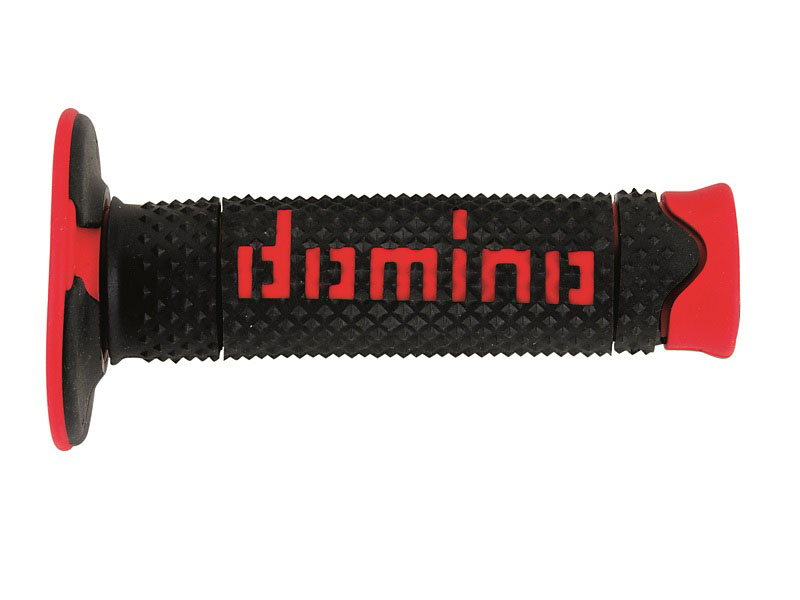 PUÑOS DOMINO DSH OFF ROAD NEGRO/ROJO