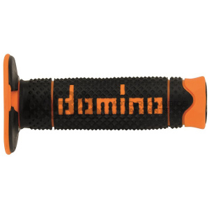 PUÑOS DOMINO DSH OFF ROAD NEGRO/NARANJA