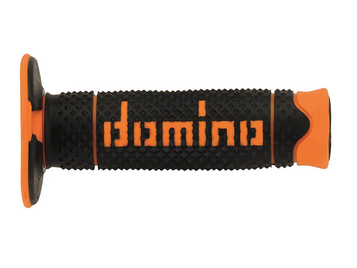 PUÑOS DOMINO DSH OFF ROAD NEGRO/NARANJA
