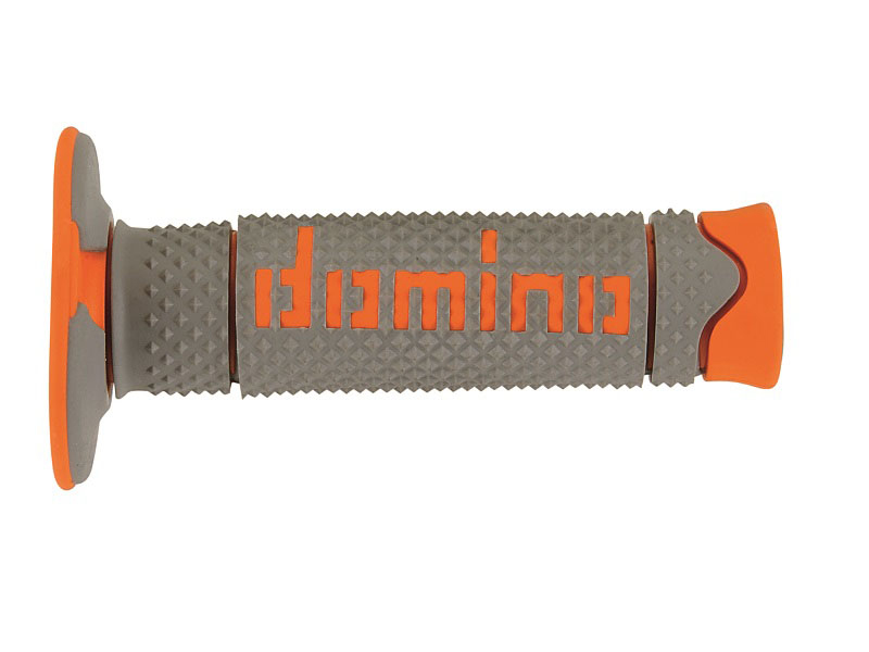 PUÑOS DOMINO DSH OFF ROAD GRIS/NARANJA