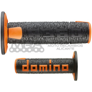PUÑOS DOMINO RPS NEGRO/NARANJA