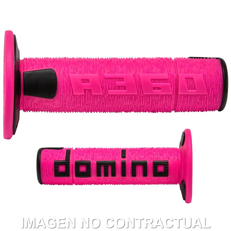 PUÑOS DOMINO OFF ROAD RPS FUCSIA – NEGRO CERRADOS