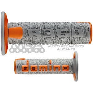 PUÑOS DOMINO RPS GRIS/NARANJA