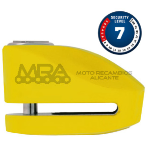 BLOQUEO DISCO ABUS  277 YELLOW BULON 10 MM